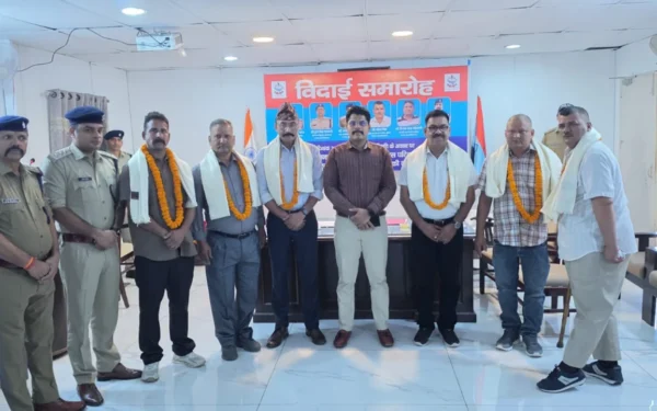 एसएसपी अजय गणपति ने छह सेवानिवृत्त पुलिस अधिकारी-कर्मचारियों को किया सम्मानित, समर्पित सेवाओं को सराहा